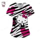 thumbnail image 5 of Camisetas de verano con cuello en V de Hello Kitty, camisetas de hospital para mujer 2023, uniforme de enfermera, ropa de mujer, camisetas con bolsillo, camisetas, 5 of 5