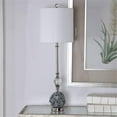 thumbnail image 4 of Bowery Hill Contemporary Table Lamp in White and Blue Gray, 4 of 7