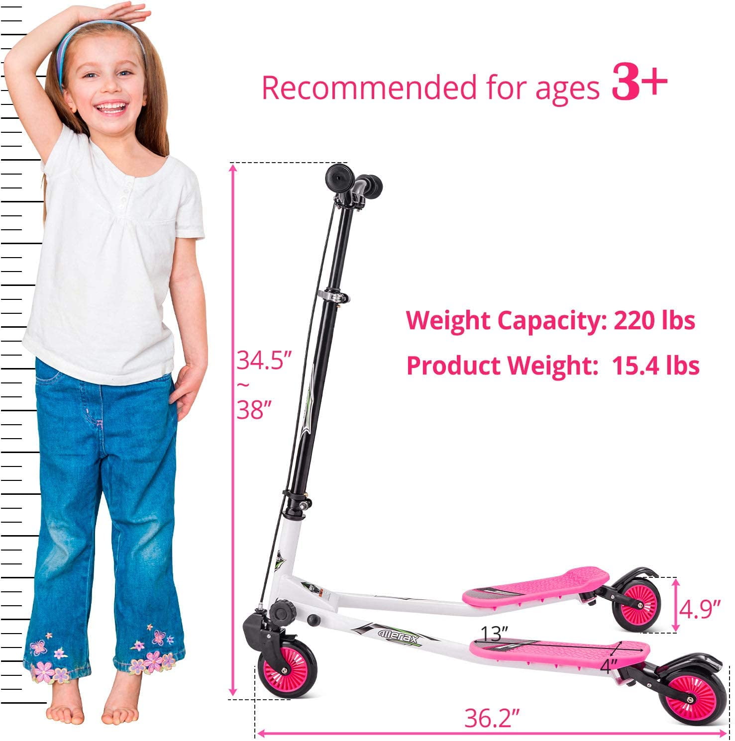 Flicker scooter 2024 age 5