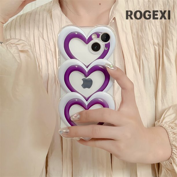 Funda de teléfono GreenLove 3D Corea silicona Linda a prueba de golpes Kawaii Capa funda de teléfono para iPhone 14 11 12 13 Pro Max 14Pro zhangmengya LED
