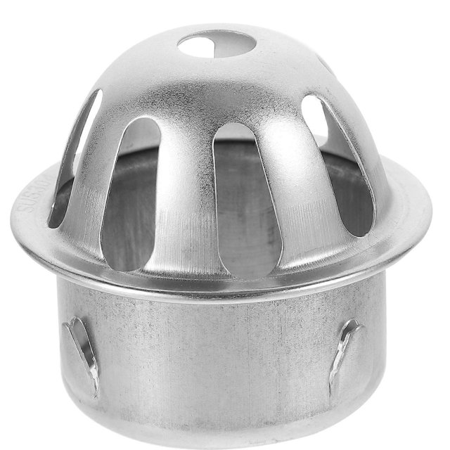 304 Stainless Steel Floor Drain Strainer Outdoor Drainage Accessory 5.00X5.00CM Anti-clogging 1Set