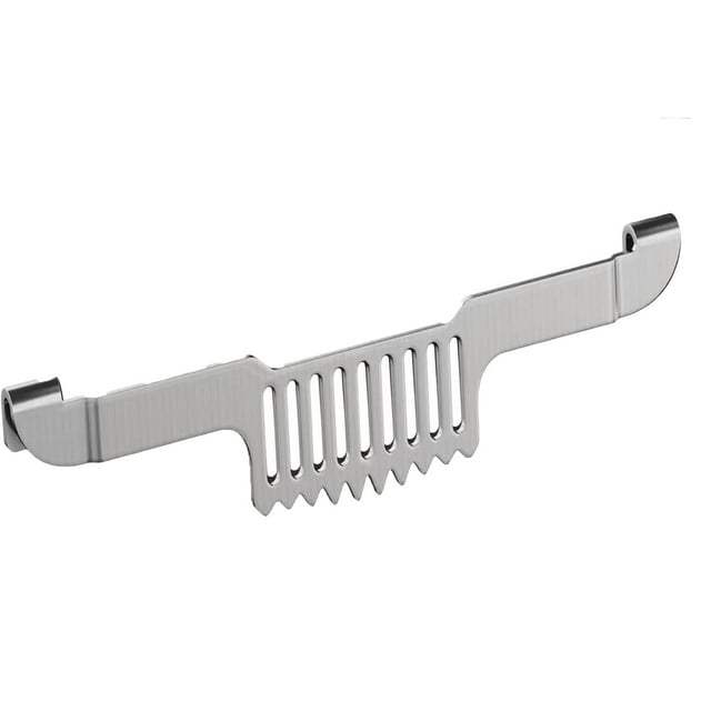 Food Scraper Tool,Metal Grill Grease Door Scraper Rack Food Grill Grids,Grill Scraper Tool,Grill Scraper for Griddle