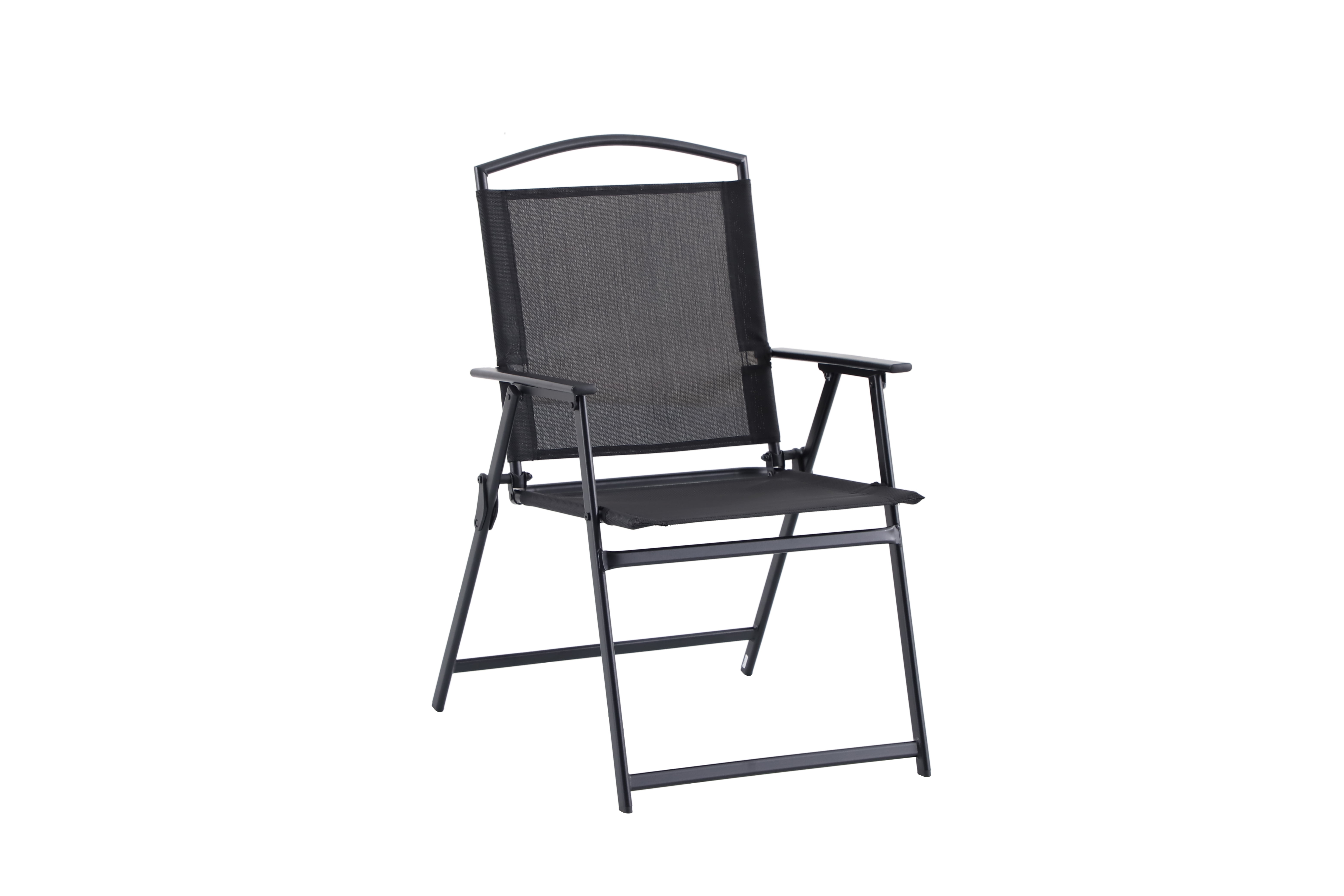 (2 pack) Mainstays Albany Lane 5-Piece Steel Outdoor Patio Dining Set with Umbrella Hole, Black