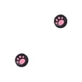thumbnail image 1 of Methold Grips Caps Cóncavo Cómodo Útil Forma de pata de gato Thumbstick Cover Controller Accesorios para doméstico rosa sobre rosa sobre negro 2piezas, 1 of 6