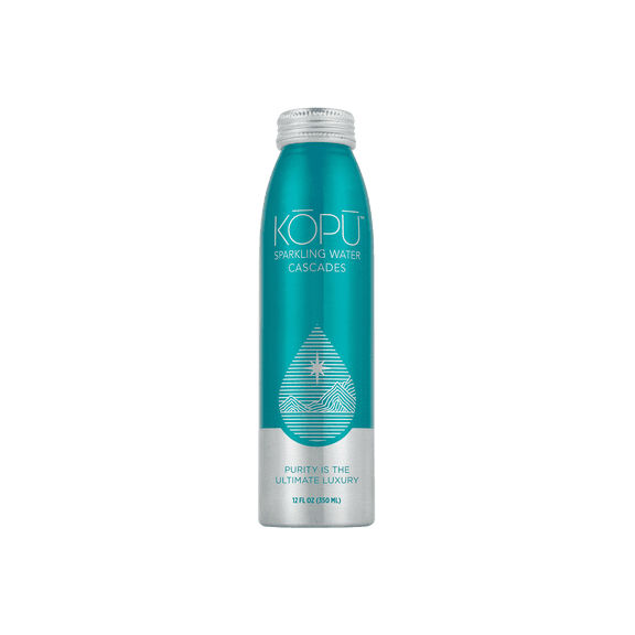 KOPU Water, 12oz Sparkling Water, 24 bottles per case
