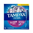 thumbnail image 3 of Tampax Pearl Tampons, avec Tresse Anti-Fuites, Absorption Ultra, Sans Parfum 18 Unités, 3 of 23