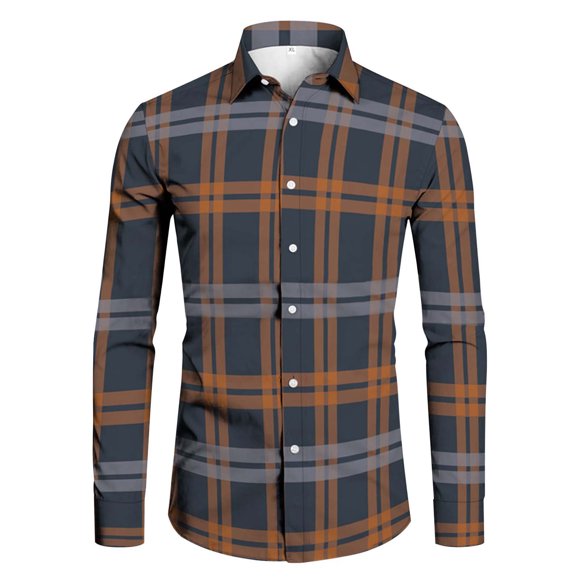 Chemise Homme Habillée Business Manches Longues – Coupe Regular Fit Confort Polyester Élégant Casual