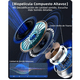 thumbnail image 5 of Smart Pantalla Audífonos Anc Bluetooth 5.4 Tws Auriculares negro, 5 of 5
