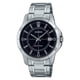 thumbnail image 1 of Casio Standard Analog Stainless Steel Black Dial Quartz MTP-V004D-1C Men's Watch, 1 of 3