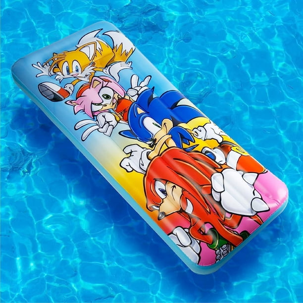 Sonic The Hedgehog Inflatable Pool Float 67" Licensed Game Character