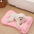 thumbnail image 1 of Colchoneta cálida para mascotas de invierno | Cojín de cama para perros de tela suave | Acogedora almohadilla rectangular liviana | Retención de calor mejorada | Lavable a máquina | Uso de viajes en, 1 of 6