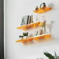 thumbnail image 4 of Color Acrylic Wall Mounted Storage Rack Modern Bathroom Living Room Shelves Free Punching Wall Shelf Home Decorative Shelves, 4 of 9