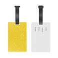 thumbnail image 5 of Kdxio Yellow Glitter Luggage Tags Privacy Cover ID Label Suitcase Tags Identifiers For School Bags,Suitcases, 5 of 7