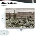 thumbnail image 4 of Stupell Industries Rustic Lodge Desert Land Cacti Wilderness Canvas Art, 24 x 16, by Kim Allen, 4 of 8