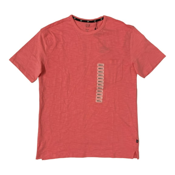 GAP Men's Crew Neck Short Sleeve Pocketed Slub T-Shirt (Confetti, XXL)
