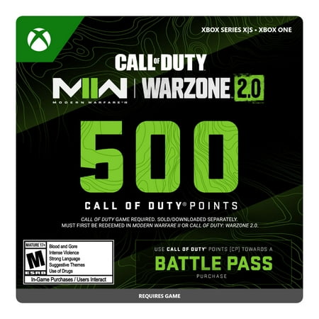 Call of Duty Points- 500 - Xbox One, Xbox Series X|S [Digital]