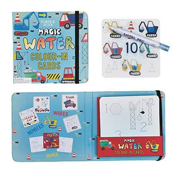 Floss & Rock, Magic Color Water Changing Cards, Construction