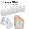 30 Pieces U-Shaped Felt Callus Pads Metatarsal Foot Pads Pain Relief FAST SHIP