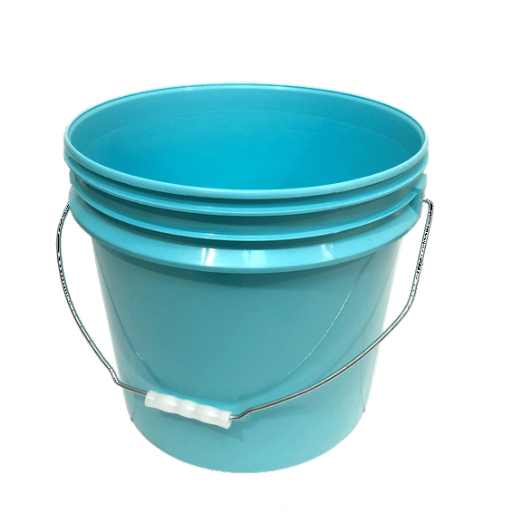 Lee Fisher Sports Bucket - Metal Handle without Lid, Blue