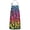 Colorful and Black, variant on Yellow Leopard Pattern Apron-Garden Aprons for Women with Pockets-Cotton Linen Waterproof Kitchen Cooking Gardening Aprons Adjustable for Kitchen,Cooking,BBQ and Salon 33x27 Inch