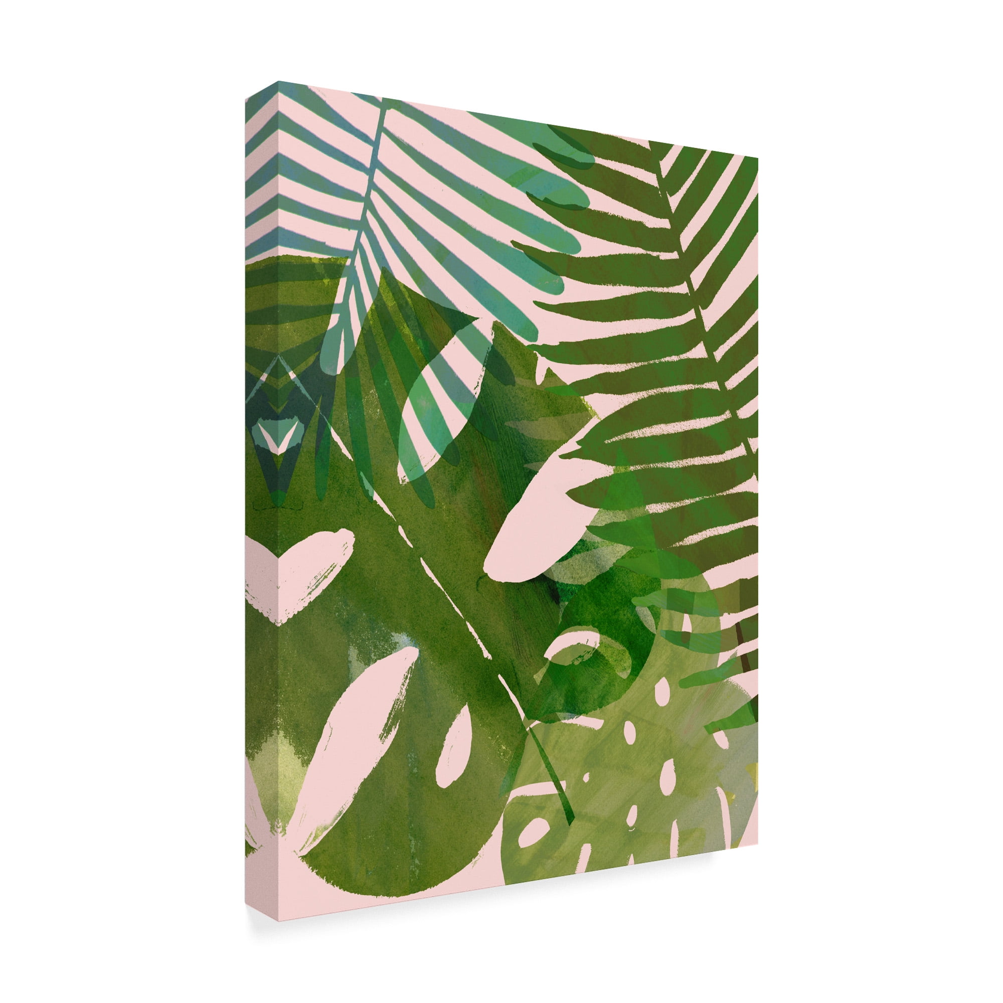 Trademark Fine Art 'Tropical Tangle II' Canvas Art by Victoria Borges