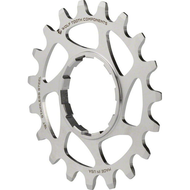 Wolf Tooth Components Single Speed Stainless Steel Cog: 19T Compatible