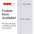 thumbnail image 5 of Clear Vinyl Plastic Premium PVC Floor Runner Protector For Carpet (27" Wide), 5 of 11