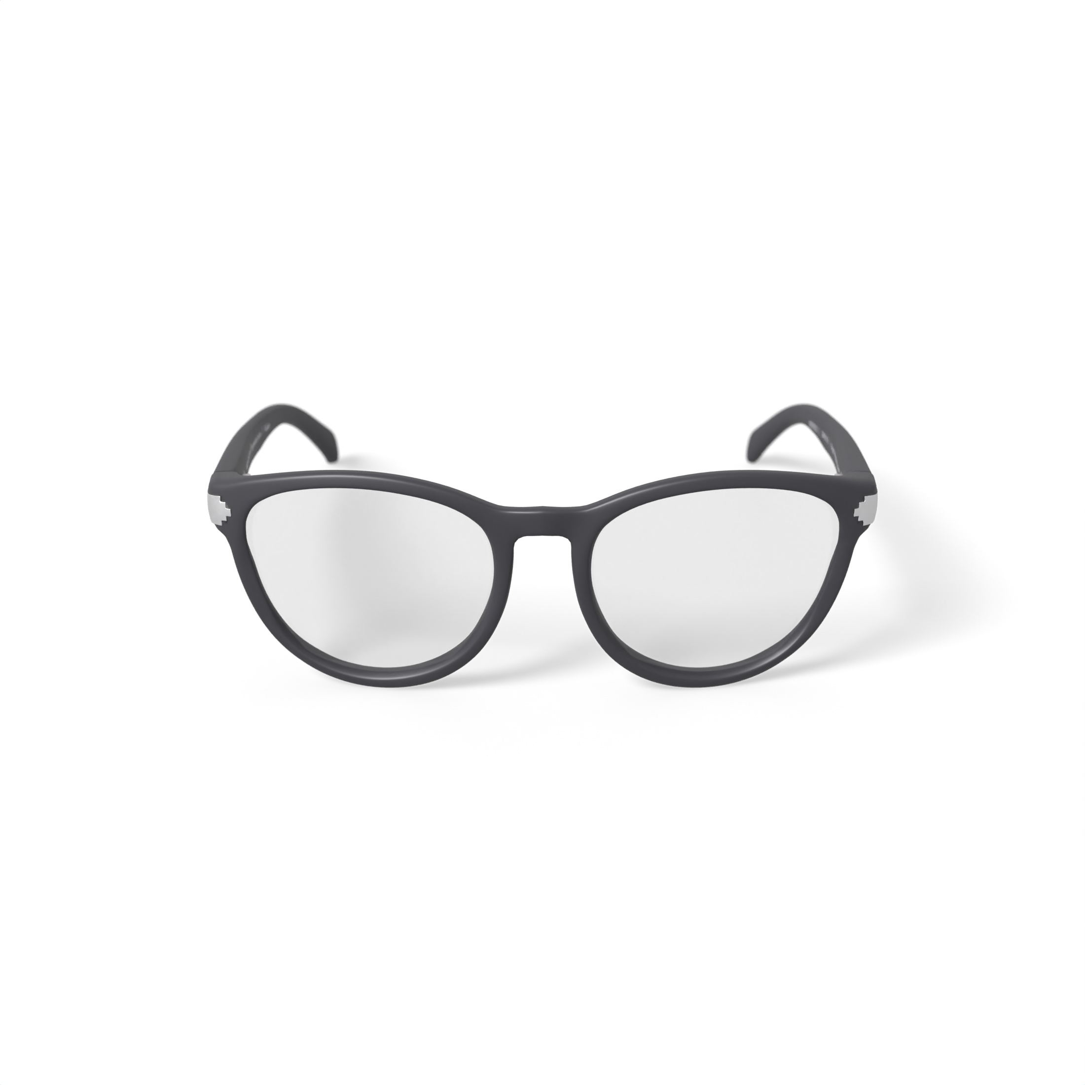 Karun Women's Ralún Round Prescription Eyeglasses with Case, Black