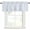 Blue, variant on Blue Boho Floral Kitchen Valances for Windows, Farmhouse Middle Century Flowers Bathroom Window Valances 42x12 Inch Rod Pocket Window Treatments Valance Curtains for Living Room Bedroom Decor