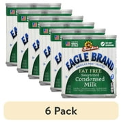 (6 pack) Eagle Brand Borden Sweetened Condensed Milk, 14 oz