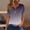 Multicolor, variant on ALLLIST Henley Womens Tops Short Sleeve Holiday T-Shirts Gradient Beige Fashion Shirts Ladies Tops