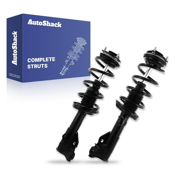 AutoShack Front Complete Strut & Coil Spring | Replacement for 2012 Honda Civic | 2-PC