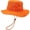 Orange, variant on vlrwzc Wide Brim Sun Hat UPF 50 UV Protection Fishing Bucket Hat