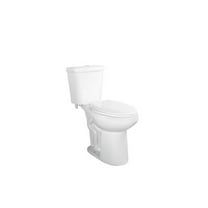 Two Piece Toilets Elongated, 1 set Ceramic and Plastic Lid Split, 21“ Raised Toilet Top Push Dual Flush and ADA Comfort Height Toilet 2469 2488 (Long)