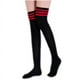 thumbnail image 4 of Medias de estilo universitario japonés para damas, medias hasta la rodilla, calcetines de animación para estudiantes, calcetines de triple rodilla, 4 of 4