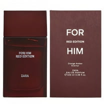 Zara For Him Red Edition Cologne for Men EDT Eau De Toilette 100 ML (3.4 FL OZ)