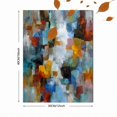 thumbnail image 3 of Geometric Light Burst Abstract Canvas Print Living Room Dining Room Wall Art, 3 of 8