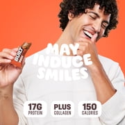 BUILT Bar Puff Protein Snack Bars, 17g Protein, Peanut Butter Cup, Gluten Free - 12 Pack