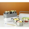 thumbnail image 6 of 2-Layers Electric Lunch Box Food Warmer Mini Rice Cooker Detachable Food Heater, 6 of 8