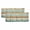 Brown Green, variant on Valances for Windows, Farmhouse Green Brown Kitchen Curtains Valances 2 Pack for Living Room Bedroom Bathroom, Vintage Ombre Wooden Light Filtering Curtains Rod Pocket Valance 42"x12"