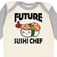 thumbnail image 4 of Inktastic Future Sushi Chef Baby Clothes Boys or Girls Long Sleeve Baby Bodysuit, 4 of 5