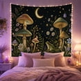 thumbnail image 4 of Little Green Frog in a Starry Night Forest, Mystical Fantasy for Cottagecore Fans, Forest Wall Art, Housewarming Gift, Tapestry Wall Hanging for Bedroom and Reading Nook, 4 of 7
