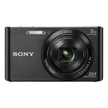 Sony Cyber-shot DSC-W830 20.1MP Digital Camera 8x Optical Zoom Black