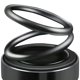 thumbnail image 4 of Ambientador De Coche Ambientador de aire para coche con doble anillo y rotación de 360 ​​grados, fragancia de Perfume solar para coche (negro), 4 of 7