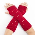 thumbnail image 3 of Manchons d'Hiver Élastiques Creux Unisexes pour Trous de Pouce, 3 of 10