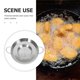 thumbnail image 3 of unbranded Sartén De Cocina De Acero Inoxidable Para Hogar Y Exterior Con Superficie Antiadherente Plateada, 3 of 7