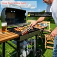 thumbnail image 4 of Stainless Steel BBQ Grilling Accessories Kit, Premium BBQ Tools with Hooks & Storage Apron, Grill Utensils Set for Outdoor Grill, Cooking, Camping, Fathers Day Grilling Gifts for Men Dad, 4 of 4