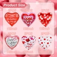 thumbnail image 2 of Globos YOUDICT Heart para el día de San Valentín, 18 pulgadas, rojo, rosa y blanco, 2 of 7