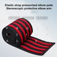 thumbnail image 4 of Elastic Fabric Elbow Supporter Sports Elbow Pad Compression Elbow Protection for Joint Stability Injury Recovery Elastic Breathable Thin Unisex, 4 of 8
