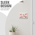 thumbnail image 4 of Triple Light Switch Pioneer Floral Wall Plate,Size 3-Gang 4.5" x 6.4” Light Switch Cover, Polycarbonate Thermoplastic Electrical Switchplate Home Decor for Kitchen Living Room Bedroom Decorate, 4 of 6